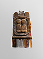 Comb, Mountain sheep horn, Tlingit, Native American
