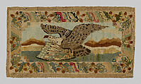 Hooked Rug, Probably Edward Sands Frost (1843–1894), Wool and cotton, American