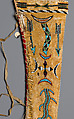 Quiver and arrows, Quiver: tanned leather, glass beads, and pigment
arrows: cane, wood, pitch, stone, sinew, and feathers, Apache, Native American