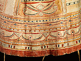 Man's coat, Tanned leather and pigment, Innu/ Naskapi, Native American