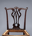 Chippendale style side chair, Tiffany Studios (1902–32), Mahogany, American