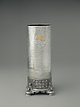 Pair of vases, Tiffany &amp; Co. (1837–present), Silver, copper, gold, brass, and gold-copper-silver alloy, American