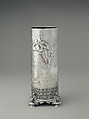 Pair of vases, Tiffany &amp; Co. (1837–present), Silver, copper, gold, brass, and gold-copper-silver alloy, American