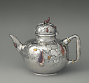 Tea and Coffee Set, Tiffany &amp; Co. (1837–present), Silver, copper, brass, copper-gold-silver alloys, silver-gilt, and ivory, American