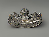 Desk Set, Tiffany &amp; Co. (1837–present), Silver and enamel, American
