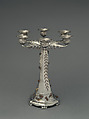 Pair of Candelabra, Tiffany &amp; Co. (1837–present), Silver, copper, gold, brass, and copper-platinum alloy with traces of iron, American