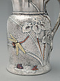 Pitcher, Tiffany &amp; Co. (1837–present), Silver, copper, brass, gold-silver alloy, and copper-gold alloy, American