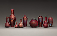 Vase, Hugh C. Robertson (1844–1908), Stoneware, American
