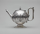 Teapot, Gorham Manufacturing Company (American, Providence, Rhode Island, 1831–present), Silver and ivory, American