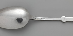 Tea Spoon, Wood and Hughes (1845–99), Silver, American