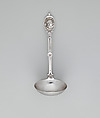 Sauce Ladle, John R. Wendt (1826–1907), Silver, American