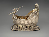 Goelet Cup, Schooner Prize, Tiffany & Co. (1837–present), Silver and silver gilt, American