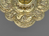 Chalice, Antón Dantés (Mexico, 1544–1588), Silver, gilt, repoussé, chased, cast, and lathed, with burnished punchwork, Mexican