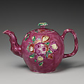 Teapot, Earthenware, British (American market)