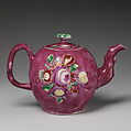 Teapot, Earthenware, British (American market)