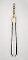 Tongs, Brass, iron, American