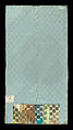 Sample, Design 106, Printed Mohair, Frank Lloyd Wright (American, Richland Center, Wisconsin 1867–1959 Phoenix, Arizona), Linen, cotton, rayon, mohair, American