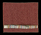 Woven sample, Frank Lloyd Wright (American, Richland Center, Wisconsin 1867–1959 Phoenix, Arizona), Woven rayon, American