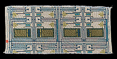 Piece, Design 105, Printed Linen, Frank Lloyd Wright (American, Richland Center, Wisconsin 1867–1959 Phoenix, Arizona), Linen, printed, American
