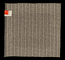 Sample Design 504 “52” Wool Texture”, Frank Lloyd Wright (American, Richland Center, Wisconsin 1867–1959 Phoenix, Arizona), Wool and rayon, American