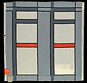 Sample, Frank Lloyd Wright (American, Richland Center, Wisconsin 1867–1959 Phoenix, Arizona), Woven mohair, cotton, rayon, American