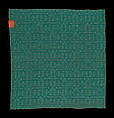 Sample, possibly Design 514 “Textured Damask”, Frank Lloyd Wright (American, Richland Center, Wisconsin 1867–1959 Phoenix, Arizona), Cotton and possibly rayon or wool, American