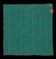 Sample, possibly Design 514 “Textured Damask”, Frank Lloyd Wright (American, Richland Center, Wisconsin 1867–1959 Phoenix, Arizona), Cotton and possibly rayon or wool, American