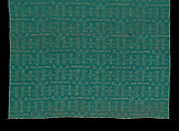 Sample, possibly Design 514 “Textured Damask”, Frank Lloyd Wright (American, Richland Center, Wisconsin 1867–1959 Phoenix, Arizona), Cotton and possibly rayon or wool, American