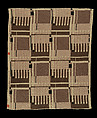 Length Design 102 “Printed Linen”, Frank Lloyd Wright (American, Richland Center, Wisconsin 1867–1959 Phoenix, Arizona), Linen, American