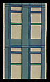 Length Design 103, Frank Lloyd Wright (American, Richland Center, Wisconsin 1867–1959 Phoenix, Arizona), Linen, American