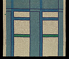 Length Design 103, Frank Lloyd Wright (American, Richland Center, Wisconsin 1867–1959 Phoenix, Arizona), Linen, American