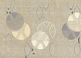 Length Design 104, Frank Lloyd Wright (American, Richland Center, Wisconsin 1867–1959 Phoenix, Arizona), Silk and fortisan, American