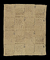 Length Design 102 “Printed Linen”, Frank Lloyd Wright (American, Richland Center, Wisconsin 1867–1959 Phoenix, Arizona), Linen, American
