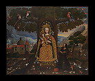 Our Lady of Valvanera, Unknown Cuzco Artist, Peru, second half of 18th Century, Oil and gold on canvas, Peru (Cuzco)