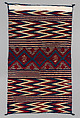 Serape, Unidentified Navajo Artist, Wool, Diné/Navajo