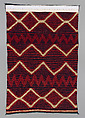 Serape, Unidentified Navajo Artist, Wool, Diné/Navajo
