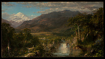 Heart of the Andes, Frederic Edwin Church (American, Hartford, Connecticut 1826–1900 New York), Oil on canvas, American