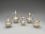Tea and Coffee Set, Tiffany & Co. (1837–present), Silver, silver gilt, and ivory, American
