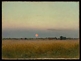 Giverny, Harvest Moon, Charles Harold Davis (American, Amesbury, Massachusetts 1856–1933 Mystic, Connecticut), Oil on canvas, American