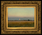 Giverny, Harvest Moon, Charles Harold Davis (American, Amesbury, Massachusetts 1856–1933 Mystic, Connecticut), Oil on canvas, American