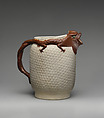 Pitcher, E. & W. Bennett Pottery (American, Baltimore, Maryland 1847–1857), Parian porcelain, American