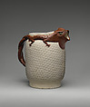 Pitcher, E. &amp; W. Bennett Pottery (American, Baltimore, Maryland 1847–1857), Parian porcelain, American