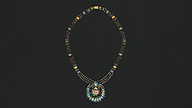 Necklace, Probably designed by Meta Overbeck (American, 1881–1946) for, Gold, opals, pearls, demantoid garnets, sapphires, American