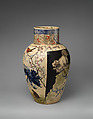 Vase, Decorated by A. H. Warren, Earthenware, American