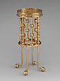 Table, Unknown maker, Brass, American