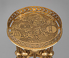 Table, Unknown maker, Brass, American