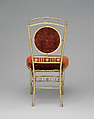 Chair, Charles Parker Company (American, Meriden, Connecticut, 1832–1957), Brass, silver and other plates, American