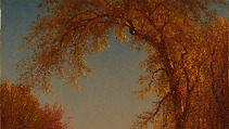 An Indian Summer Day On Claverack Creek, Sanford Robinson Gifford (Greenfield, New York 1823–1880 New York, New York), Oil on canvas, American