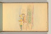 Sketchbook, Louis C. Tiffany (American, New York 1848–1933 New York), Graphite, pastel, watercolor, and crayon on paper, American