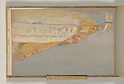 Sketchbook, Louis C. Tiffany (American, New York 1848–1933 New York), Graphite, pastel, watercolor, and crayon on paper, American